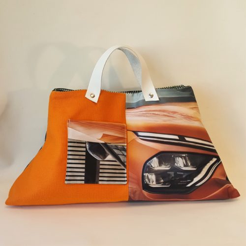 sac citroën orange