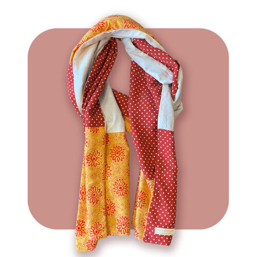 Echarpe foulard motif India